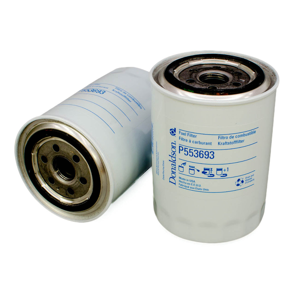 Filtro para combustible enroscable tipo sellado DONALDSON P553693