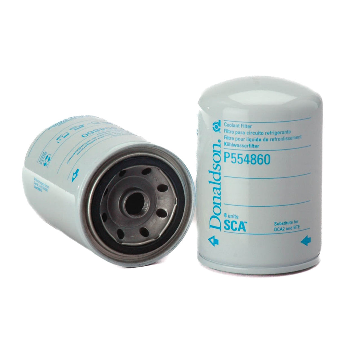 Filtro para refrigerante anticongelante o agua tipo sellado DONALDSON P554860