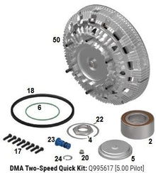 Fan clutch modelo dm drive master advantage diametro piloto 2.56" dos velocidades HORTON 2SDP
