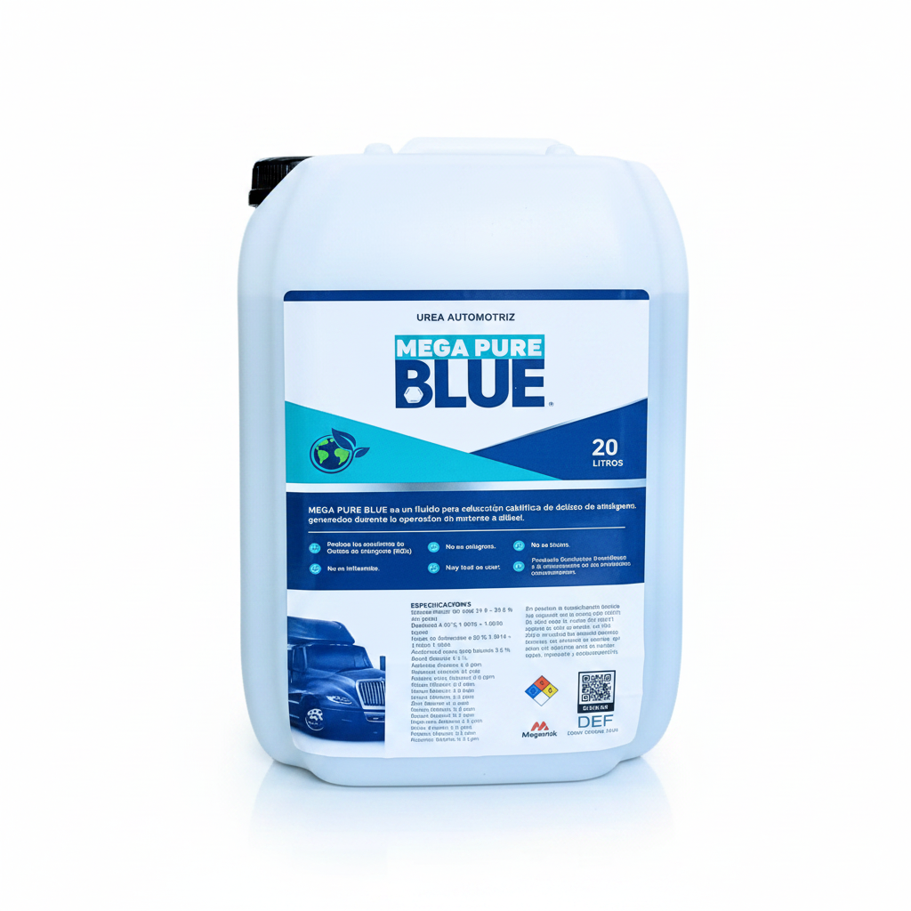 Liquido reductor de emisiones diésel bidon 20 litros MEGAPUREBLUE