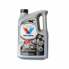 Aceite para Motor VR1 Racing 20W-50 Pieza 5 Litros VALVOLINE MX209