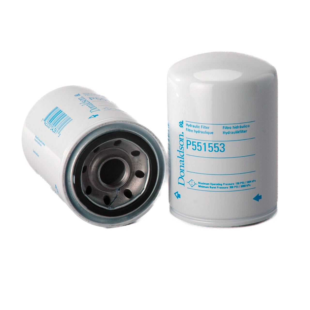 Filtro hidráulico enroscable DONALDSON P551553